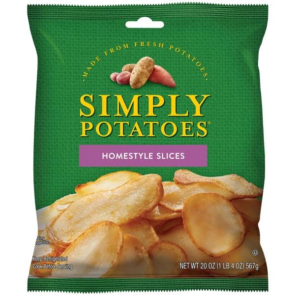 Simply Potatoes Sliced Potatoes, Homestyle - 20 oz