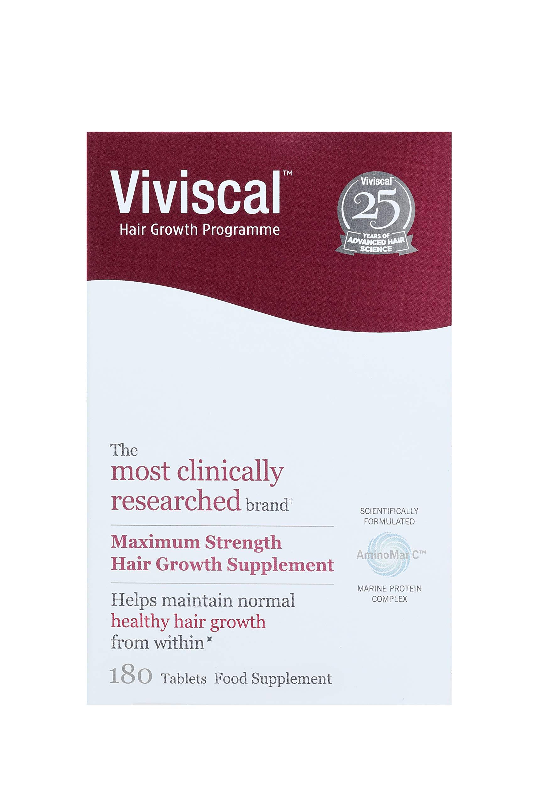 Viviscal - Maximum Strength Hair Growth Supplements 3 Month Supply 180 Tablets