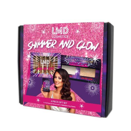 LMD Cosmetics Shimmer and Glow Gift Set (6 Piece)