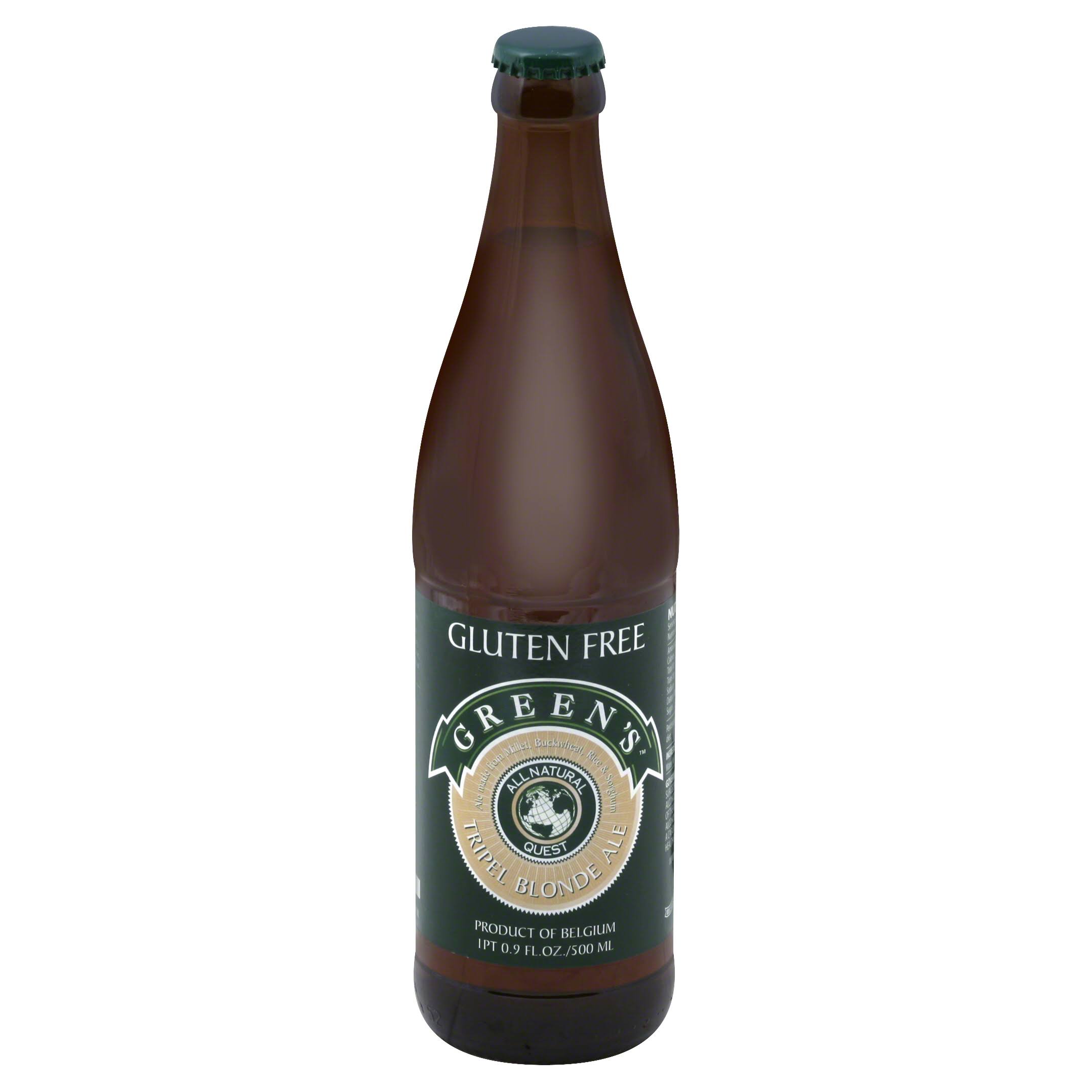 Greens Ale, Tripel Blonde - 16.9 fl oz