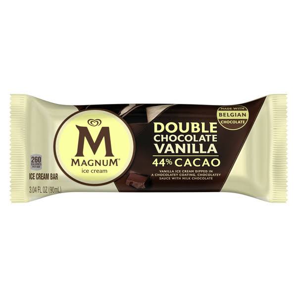 Magnum Double Chocolate Vanilla Ice Cream Bar