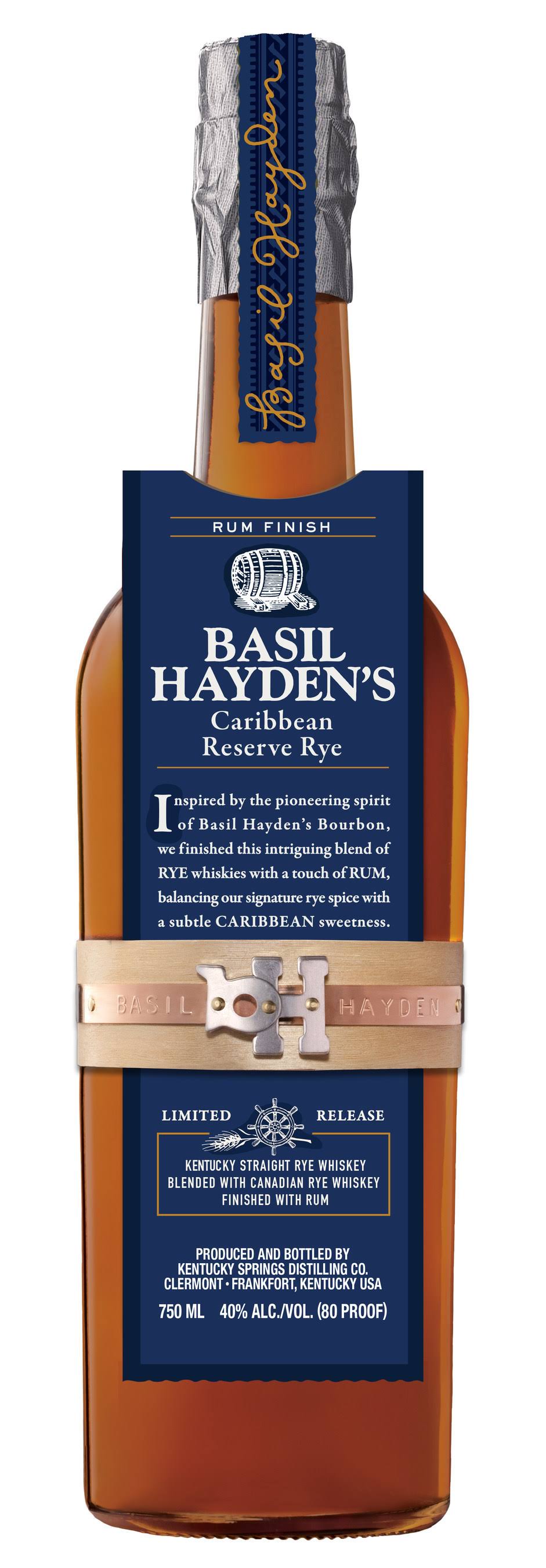 Basil Hayden's Caribbean Reserve Rye - 750 ml
