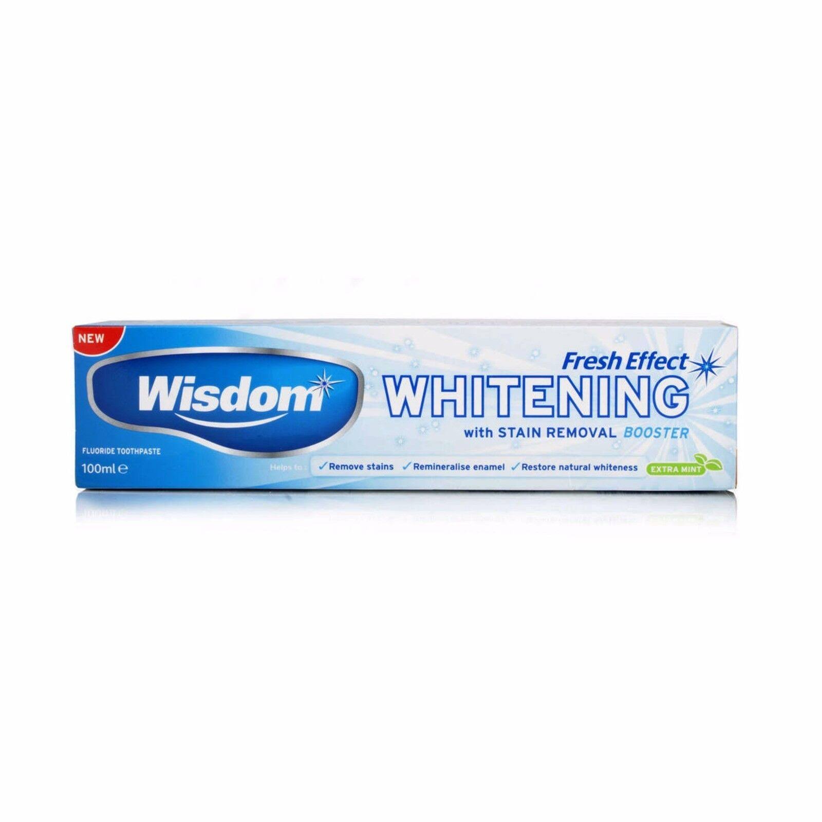 Wisdom Fresh Effect Whitening Toothpaste - 100ml