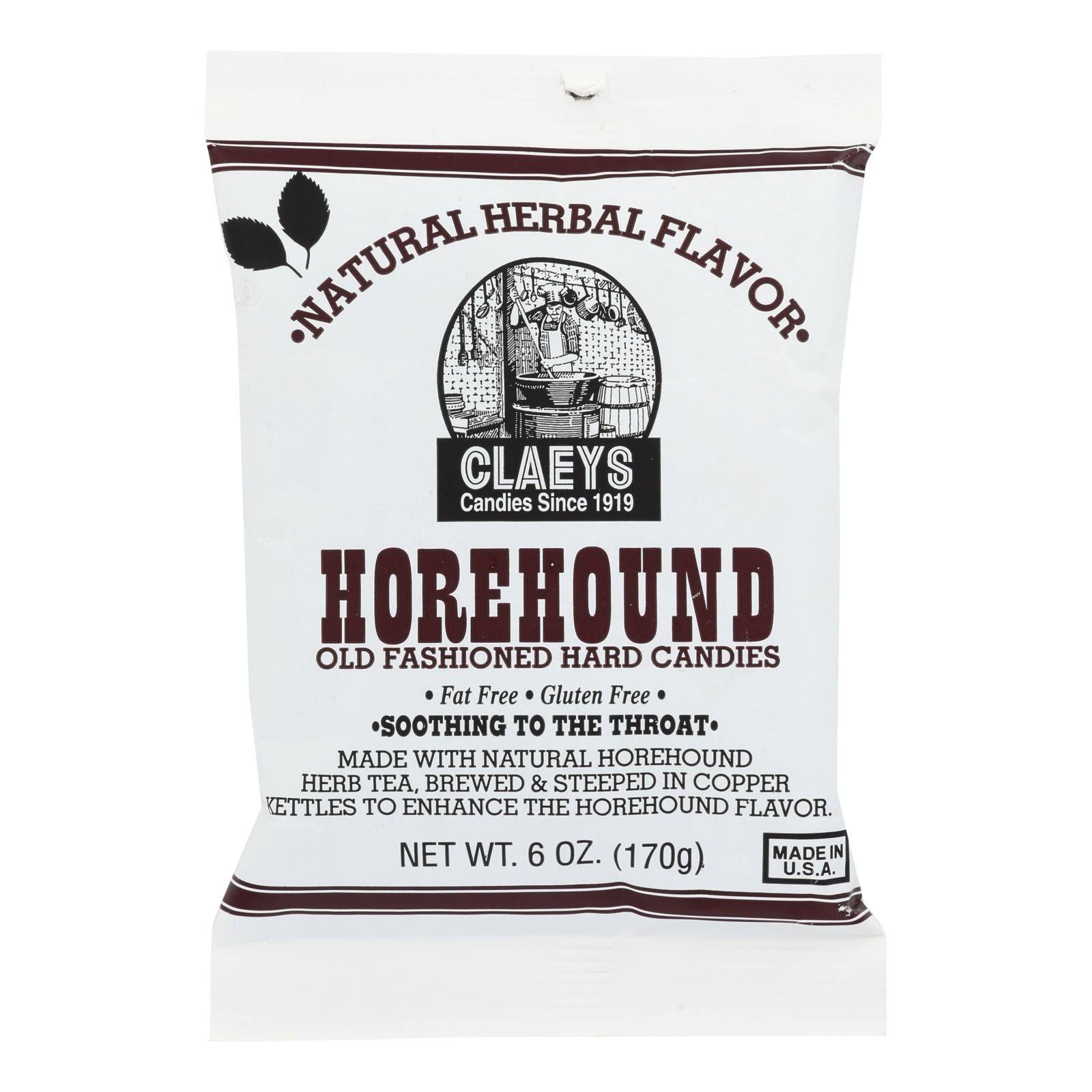 Claey's Horehound Hard Candies - 6oz