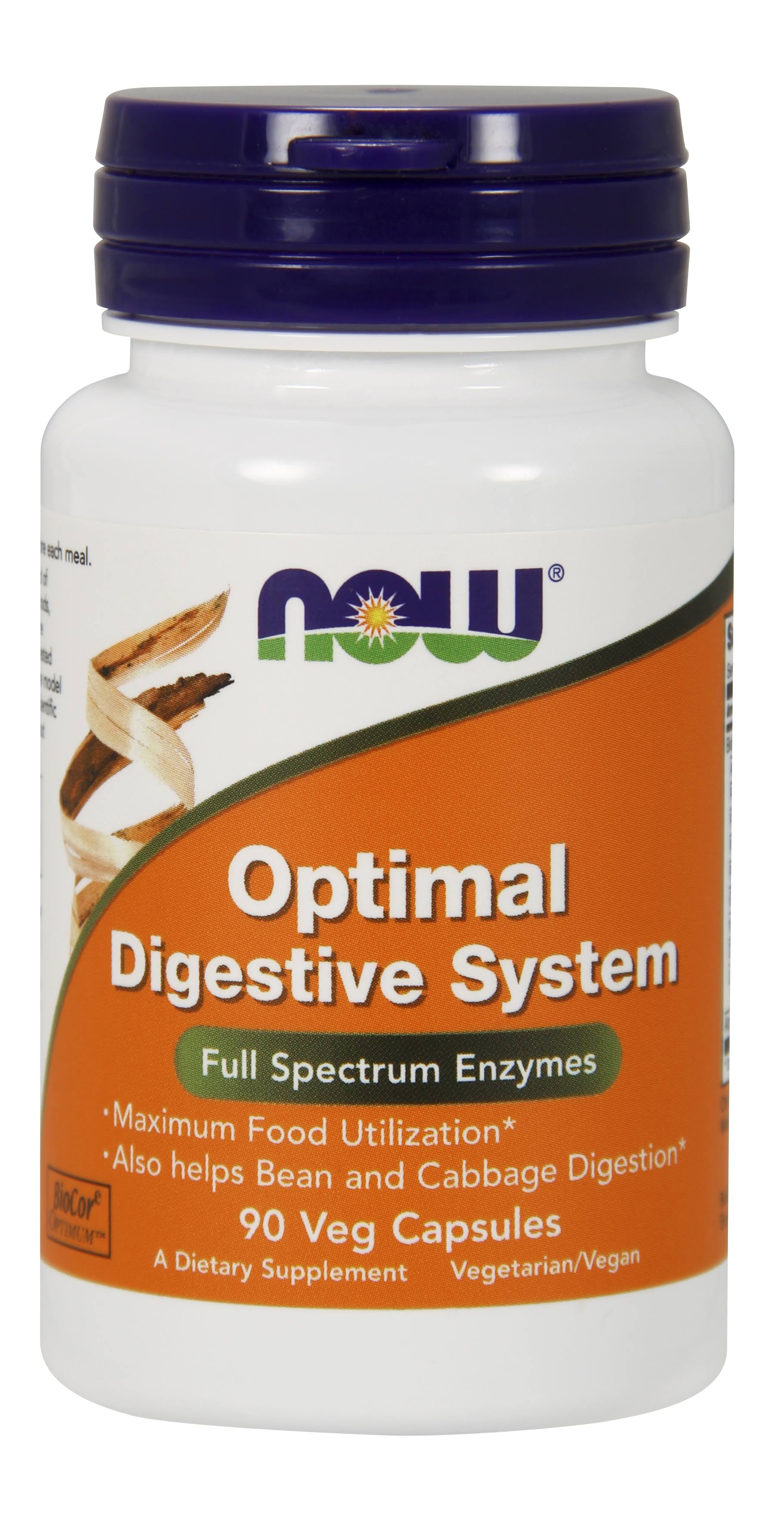 NOW Foods Optimal Digestive System Supplement - 90 Count