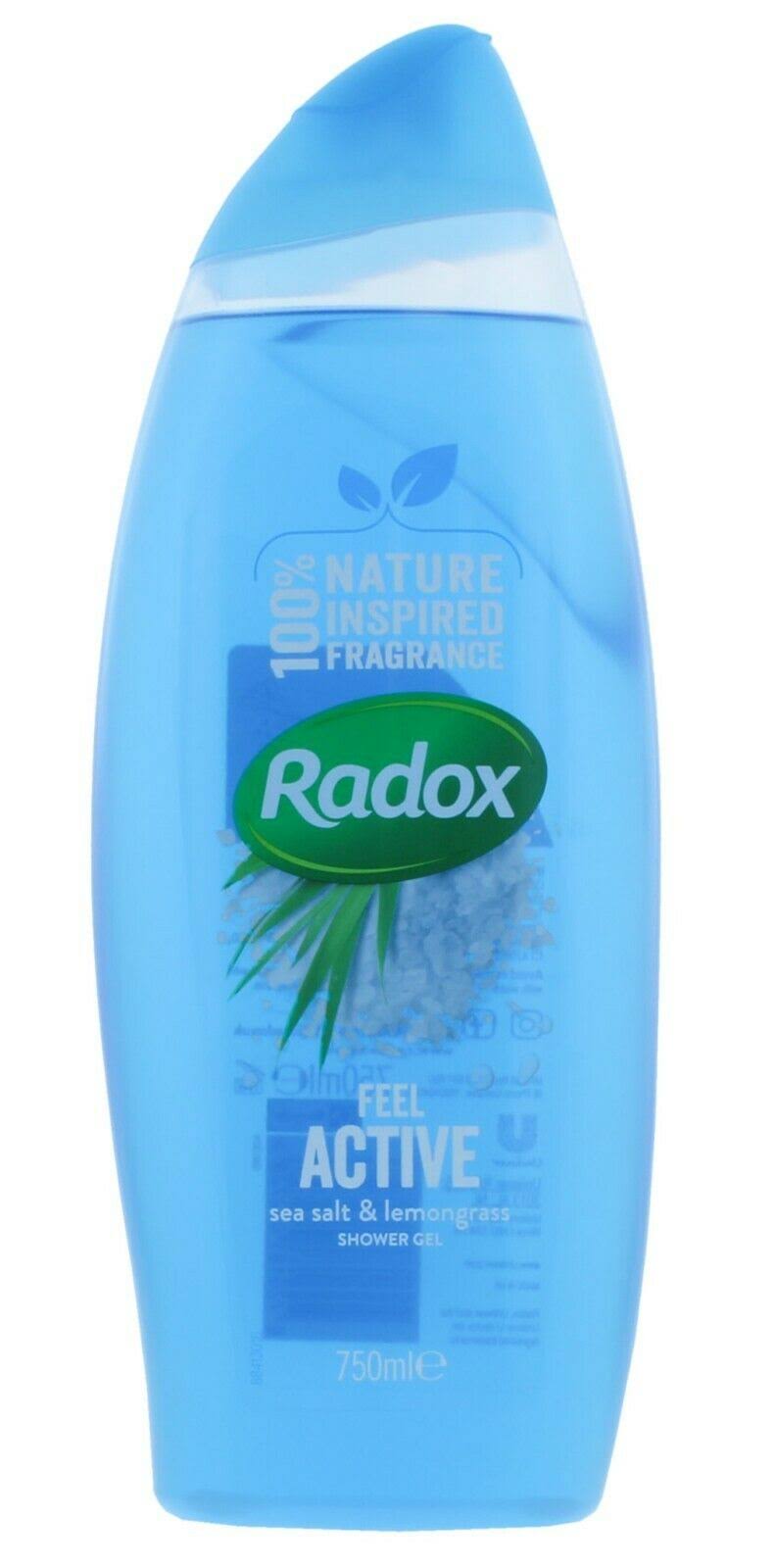Radox Feel Active Shower Gel 750 ml