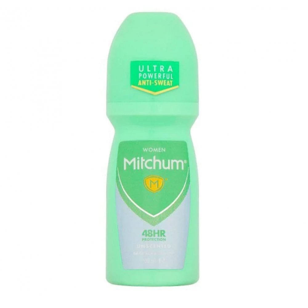 Mitchum Women 48HR Protection Unscented Anti Perspirant and Deodorant Roll On - 100ml