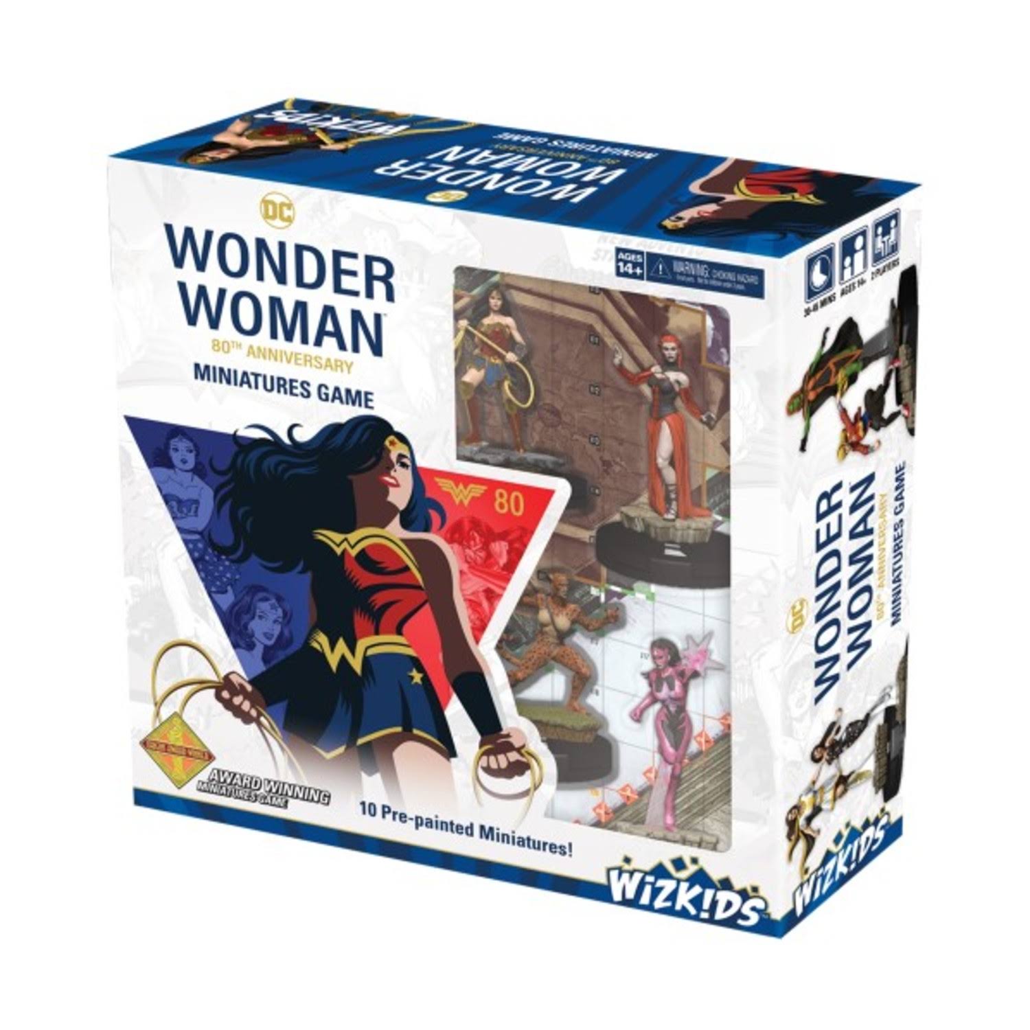 DC COMICS HEROCLIX - WONDER WOMAN 80TH ANNIVERSARY MINIATURES GAME