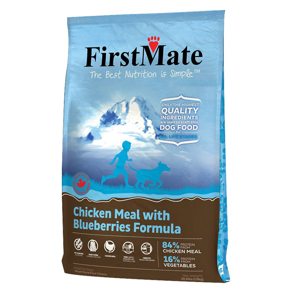 FirstMate Dog Food - Chicken with Blueberries, 28.6lb