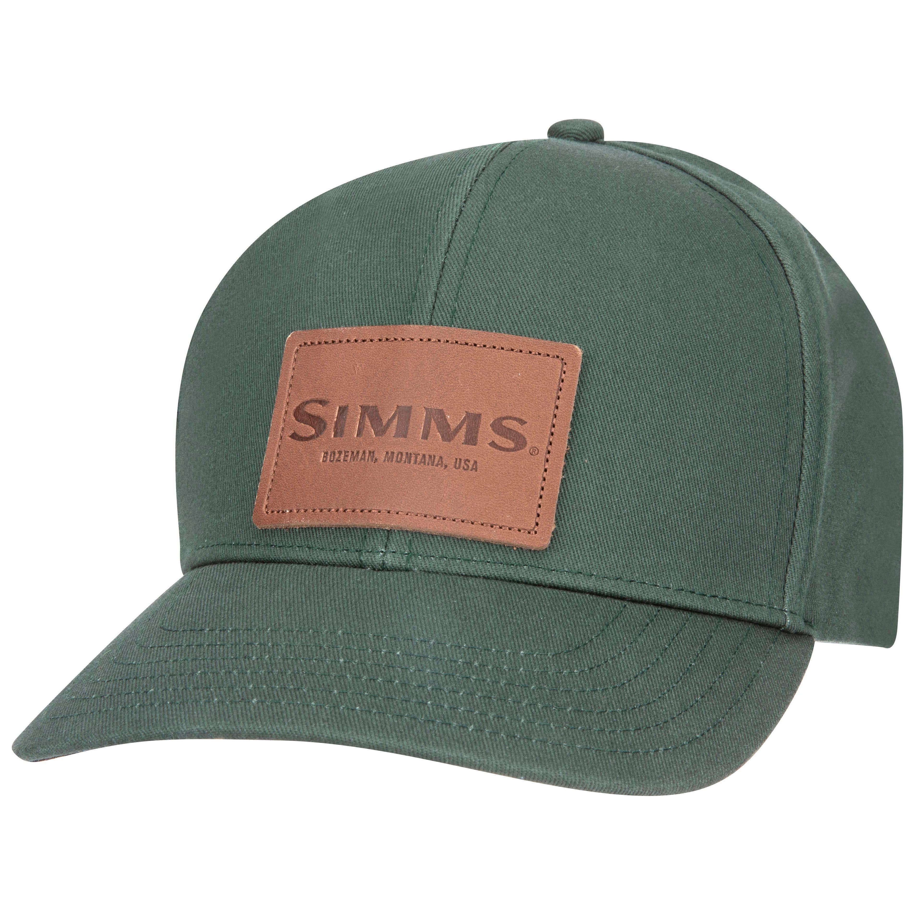 Simms Leather Patch Cap - Foliage