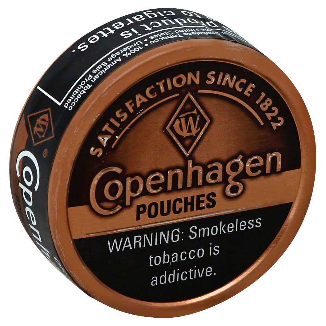 Copenhagen Smokeless Tobacco, Original, Pouches - 0.82 oz