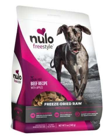 Nulo Freestyle Freeze-Dried Grain-Free Beef & Apples Dog Food 5 oz