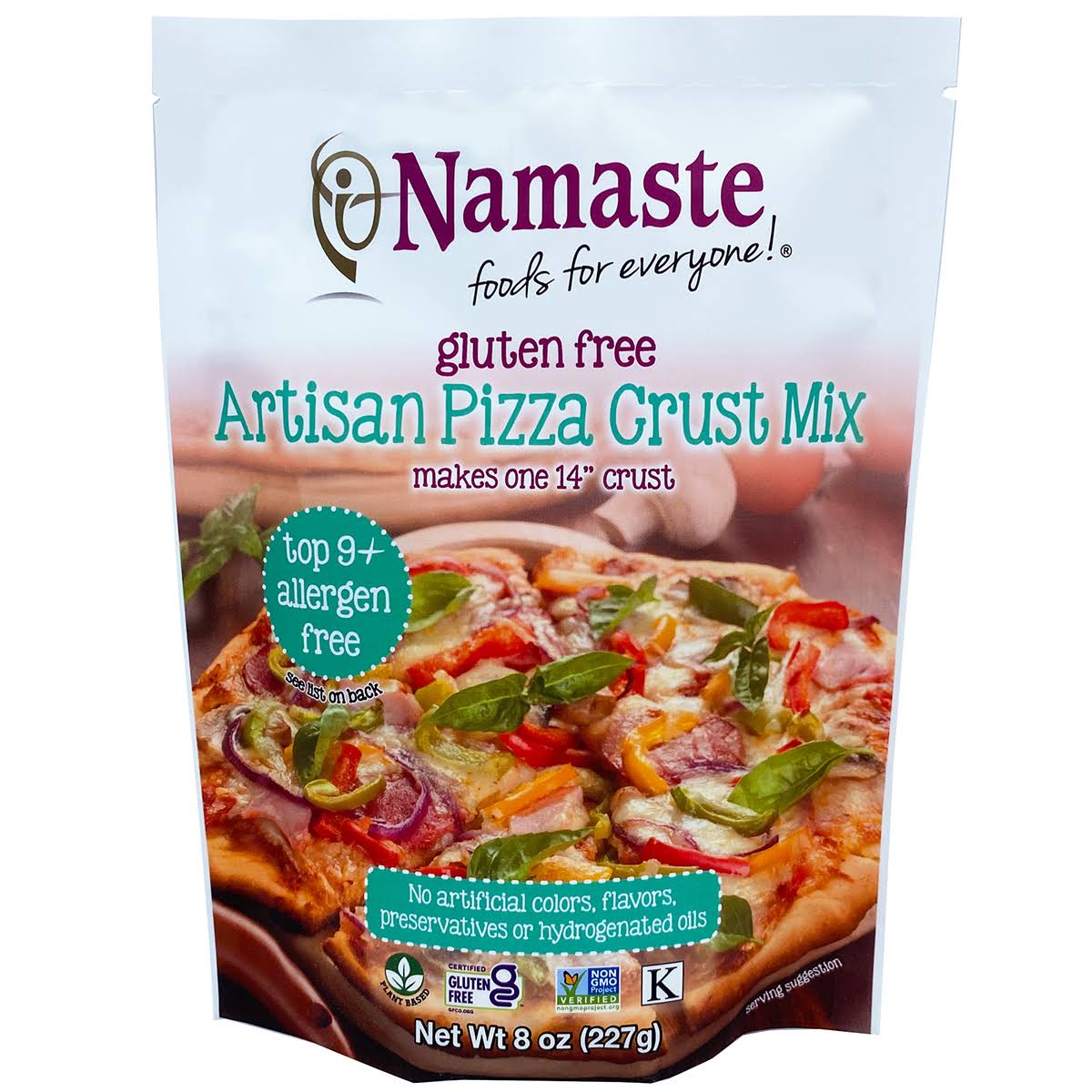 Namaste Foods Gluten Free Artisan Crust Pizza Mix 8 oz