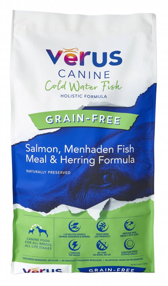 Verus Grain Free Cold Water Fish Recipe Dry Dog Food, 12-lb Bag
