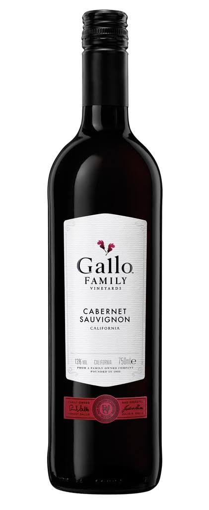 Gallo Family Vineyards Cabernet Sauvignon Red Wine - California, USA