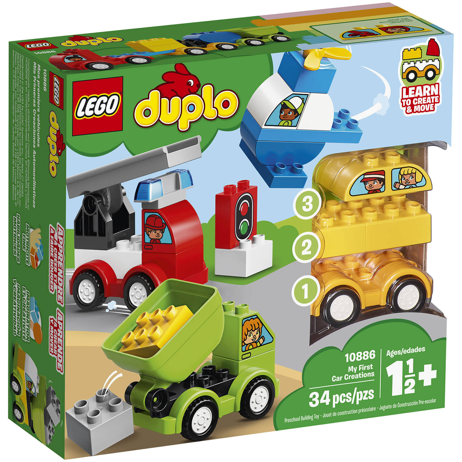 LEGO DUPLO My First Car Creations - 10886
