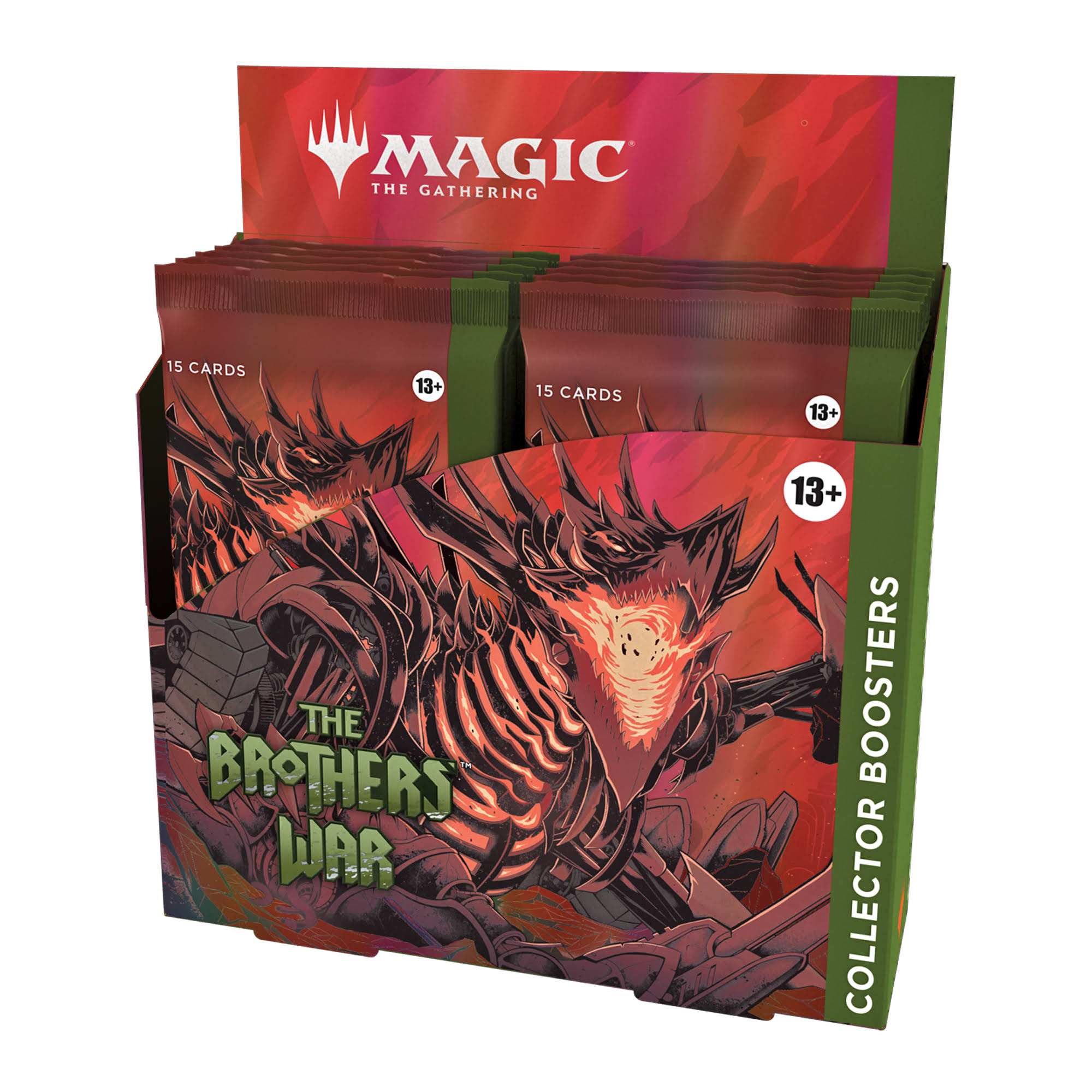 Magic The Gathering - Mtg The Brothers War Collector Booster Box (12 Packs)