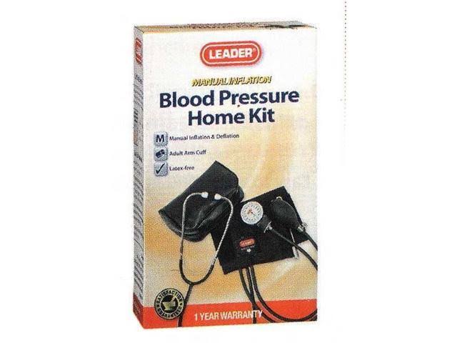 Leader Manual Home Blood Pressure Kit, 1ct 096295129328S1112