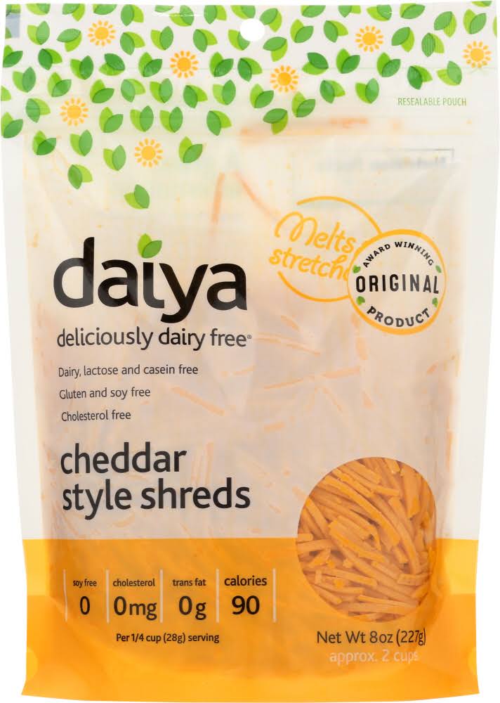Daiya Cheddar Style Shreds