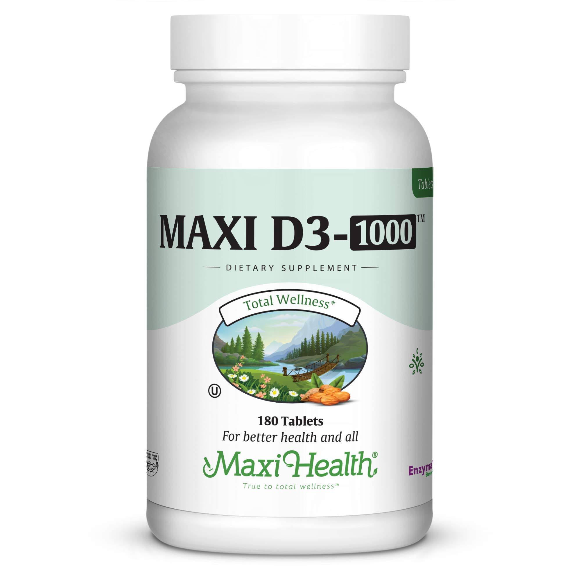 Maxi-Health Maxi D3 1000 Liquid Gels