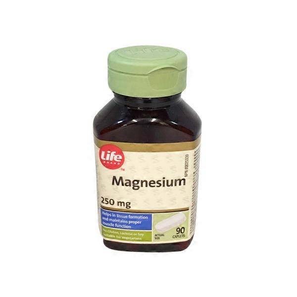 Life Brand Magnesium 250mg 90.0 CPL