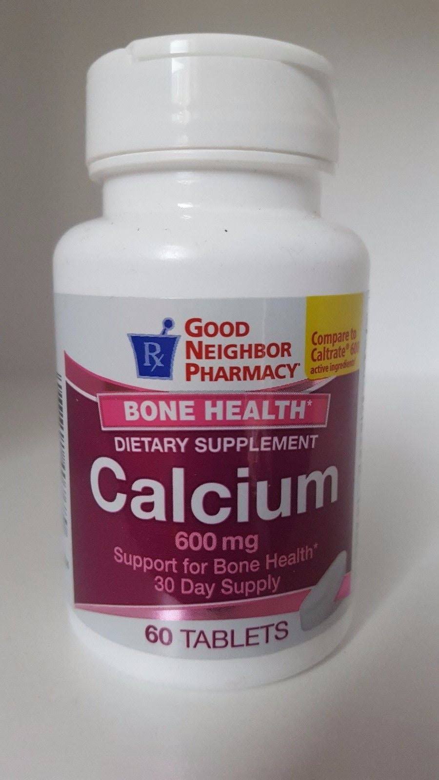 GNP Calcium 600 mg, 60 Tablets