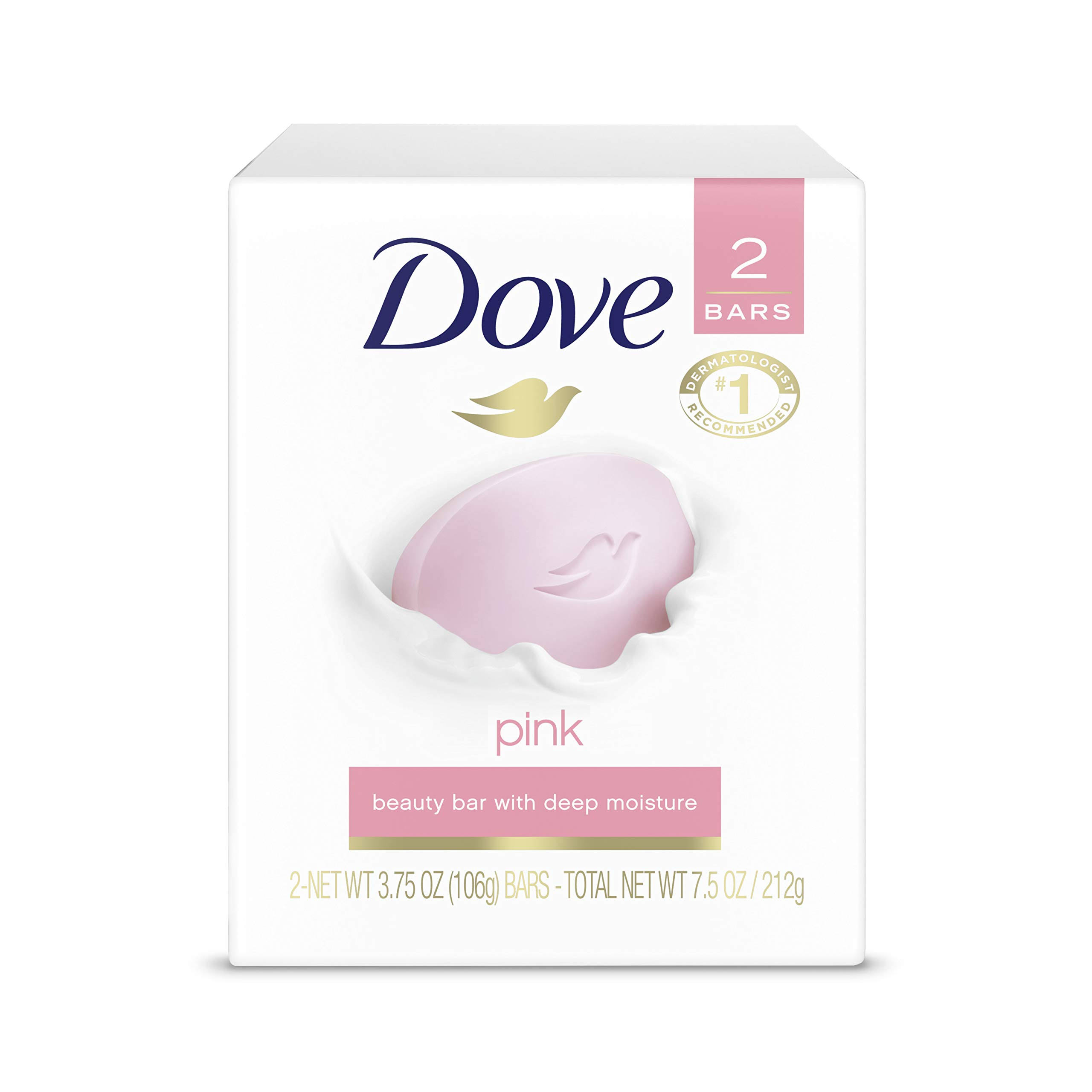 Dove Pink Soap - 2 Bars