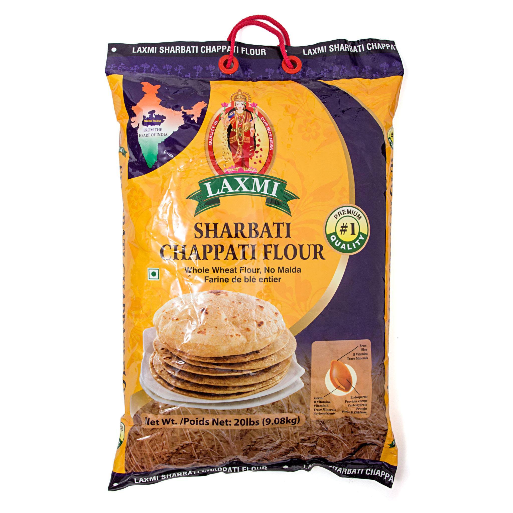 Laxmi Sharbati Chapti Flour 20 lbs