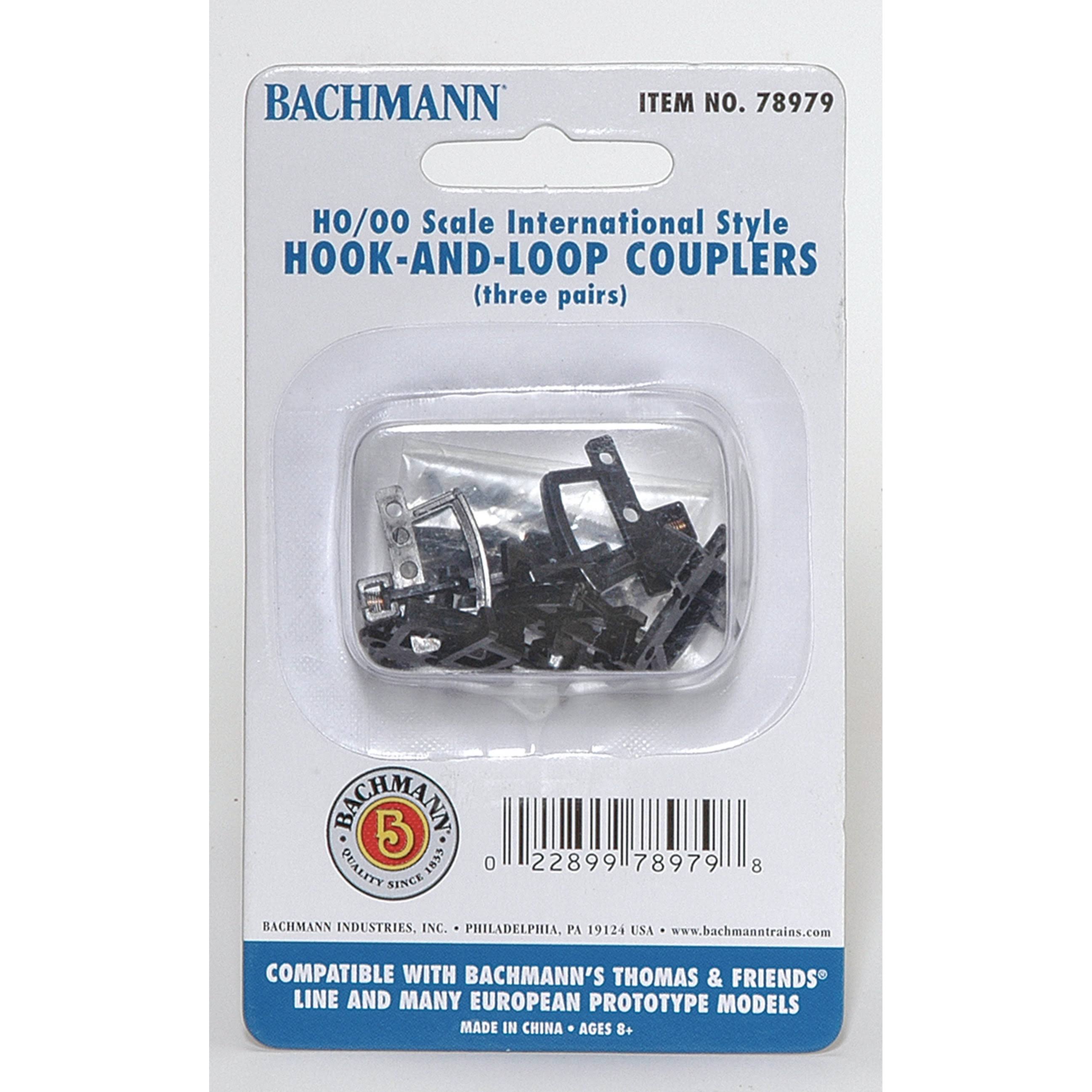 Bachmann Trains - THOMAS & FRIENDS HOOK AND LOOP COUPLERS (3 pair/pack