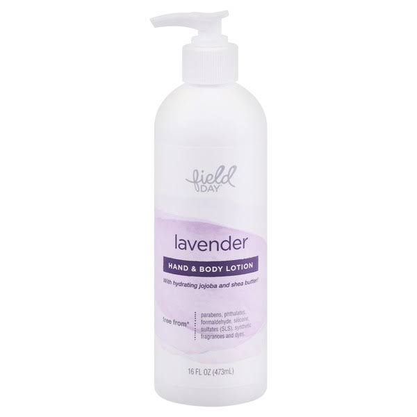 Field Day Hand & Body Lotion, Lavender - 16 oz