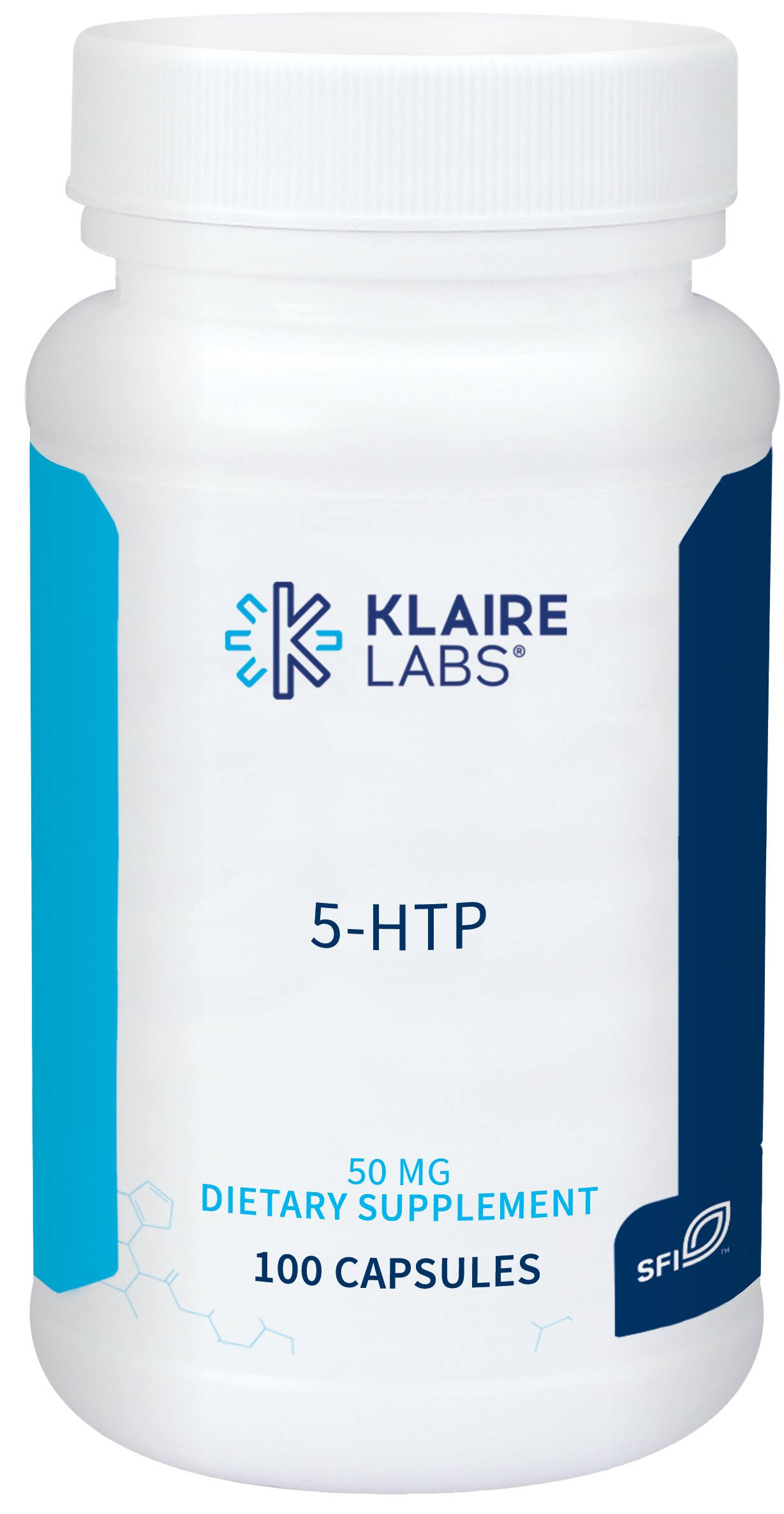 Klaire Labs 5-HTP 50 mg 100 Capsules