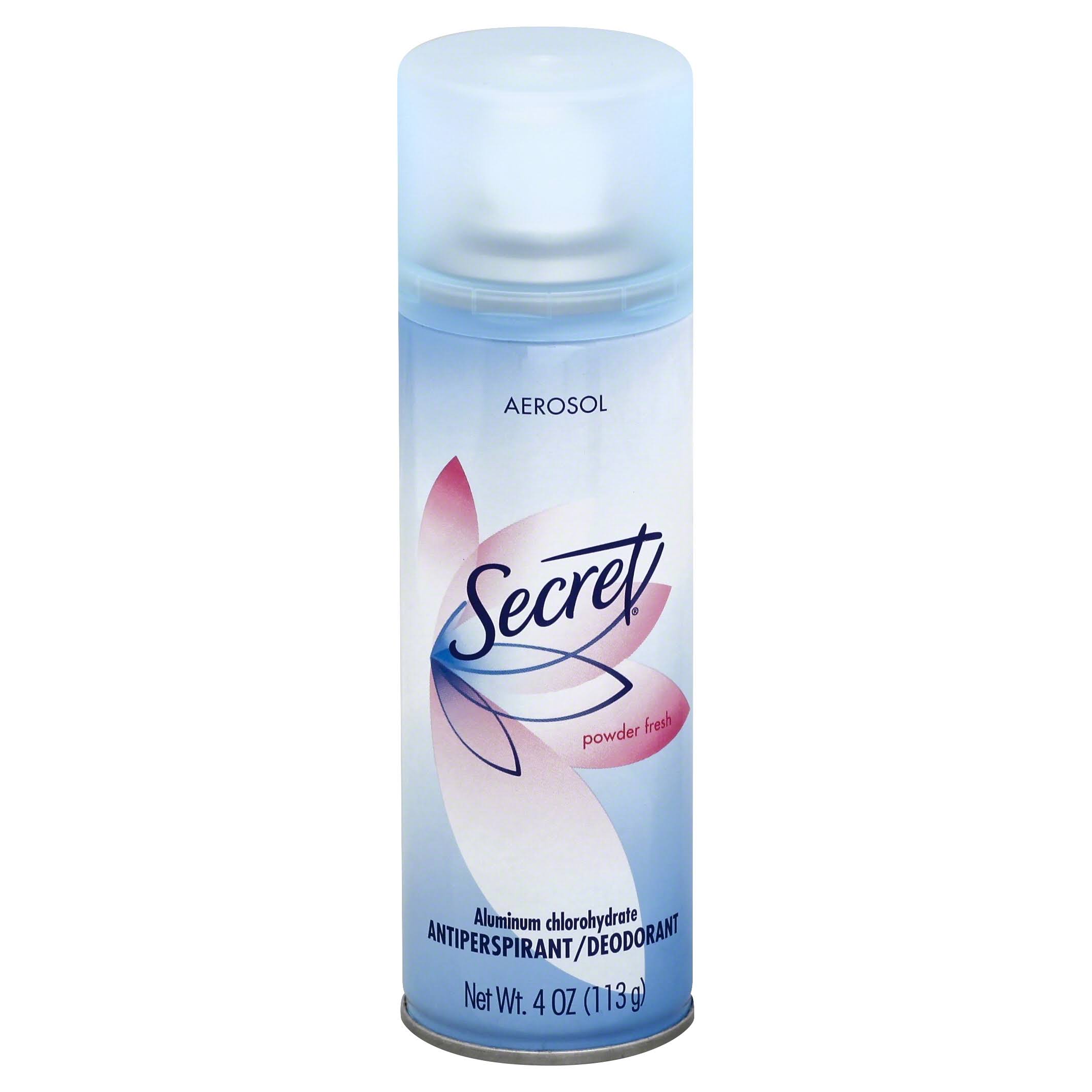 Secret Spray Deodorant - Powder Fresh, 113g