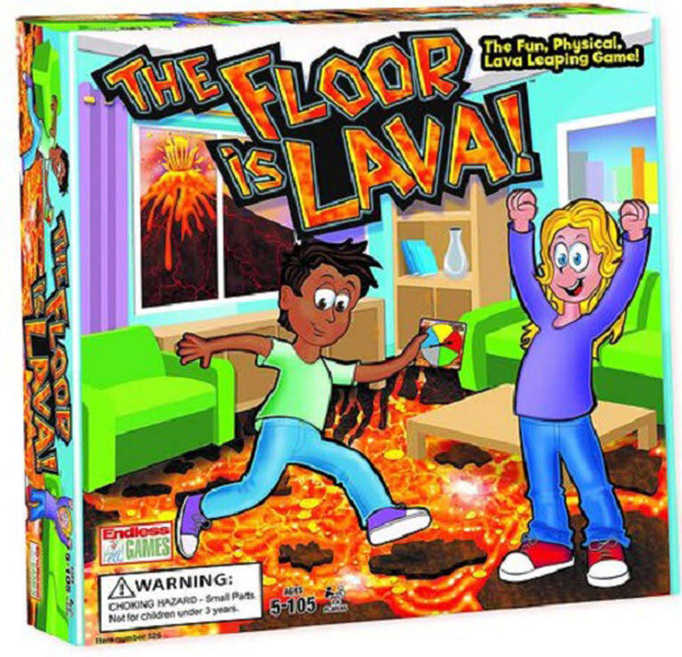 Endless Games The Floor is Lava Game Board