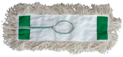 Magnolia Brush Industrial Dust Mop Head, White Absorbent Cotton Yarn, 36 in x 5 in 5136 Pack of 1