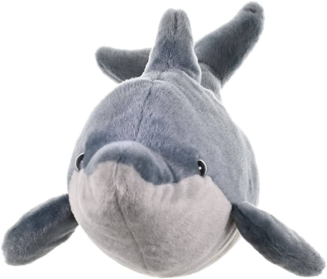 Wild Republic Dolphin Plush, Stuffed Animal, Plush Toy, Gifts for Kids