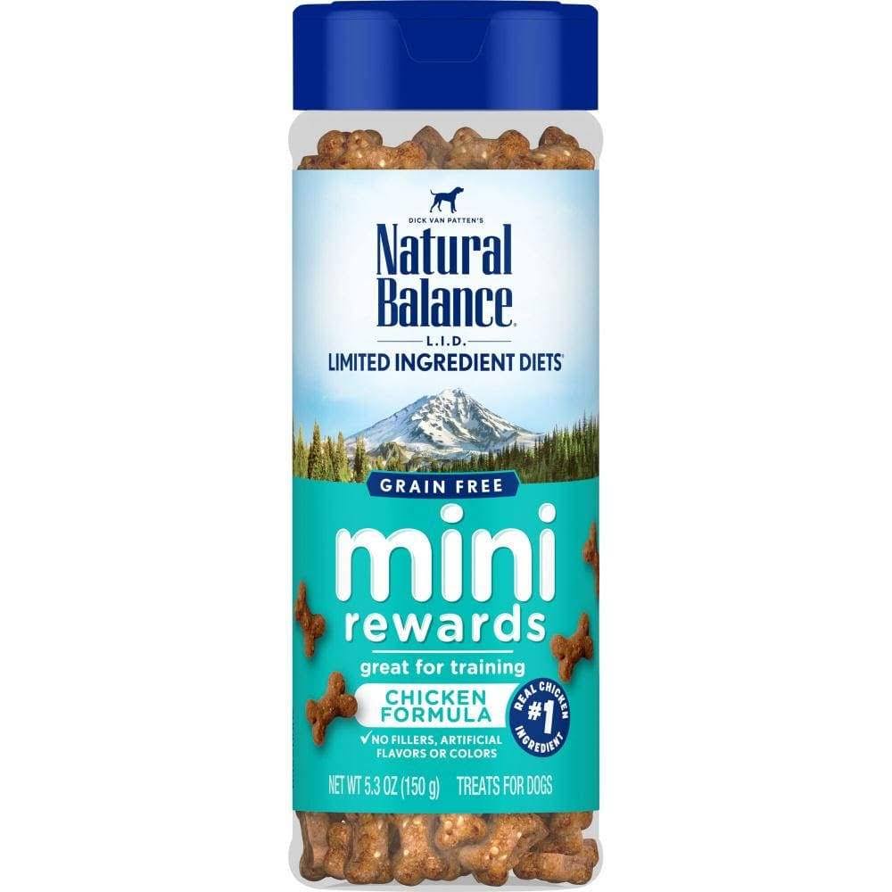 Natural Balance L.I.D Mini Rewards Soft & Chewy Chicken Recipe Dog Treats - 5.3-oz