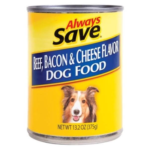 Always Save Beef, Bacon & Cheese Flavor Dog Food - 13.2 oz