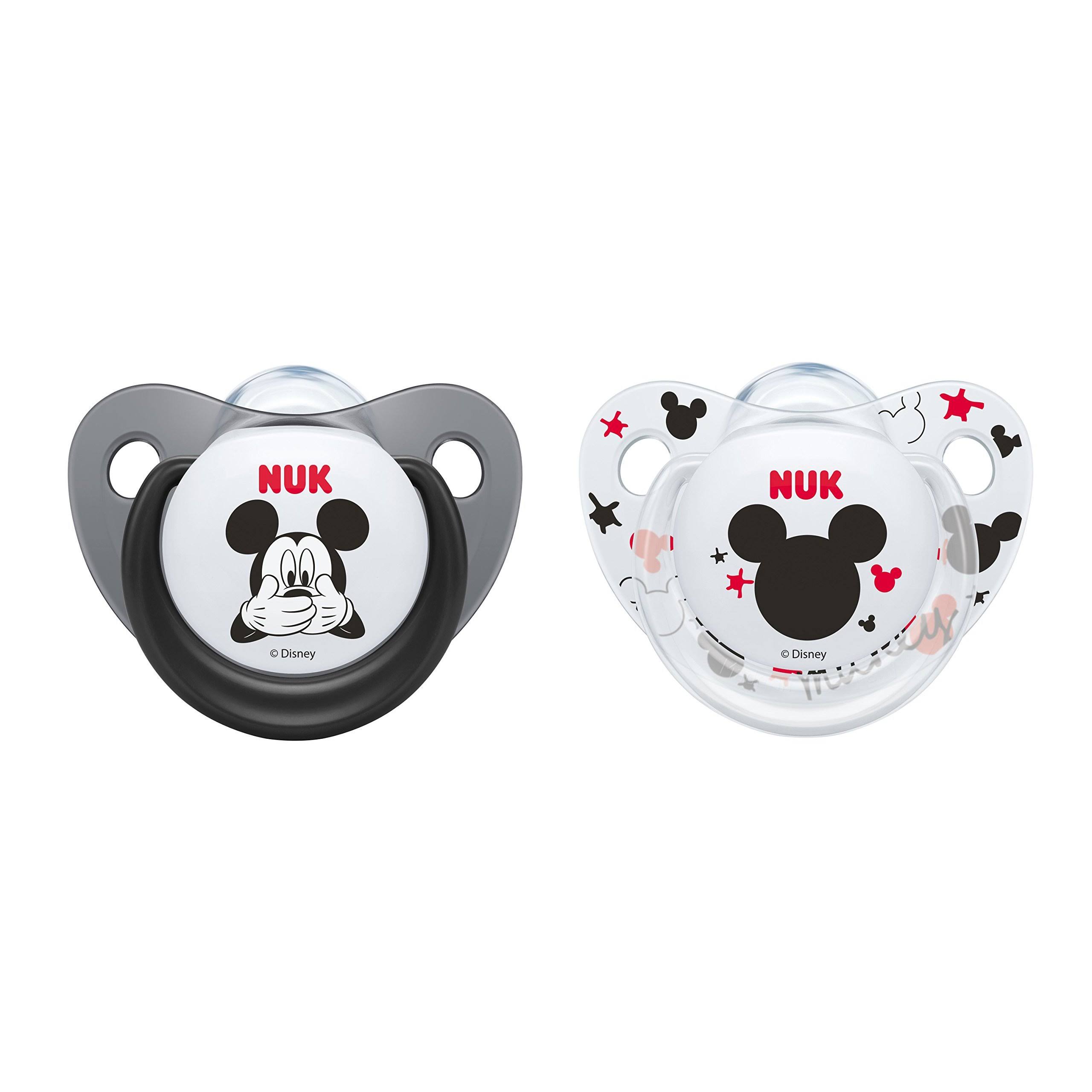 Disney Silicone Soother 6m+ 2 Soothers - NUK
