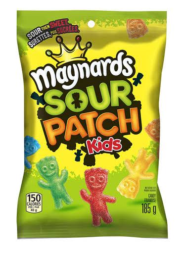 Maynards Sour Patch Kids Gummy Candy - 185g