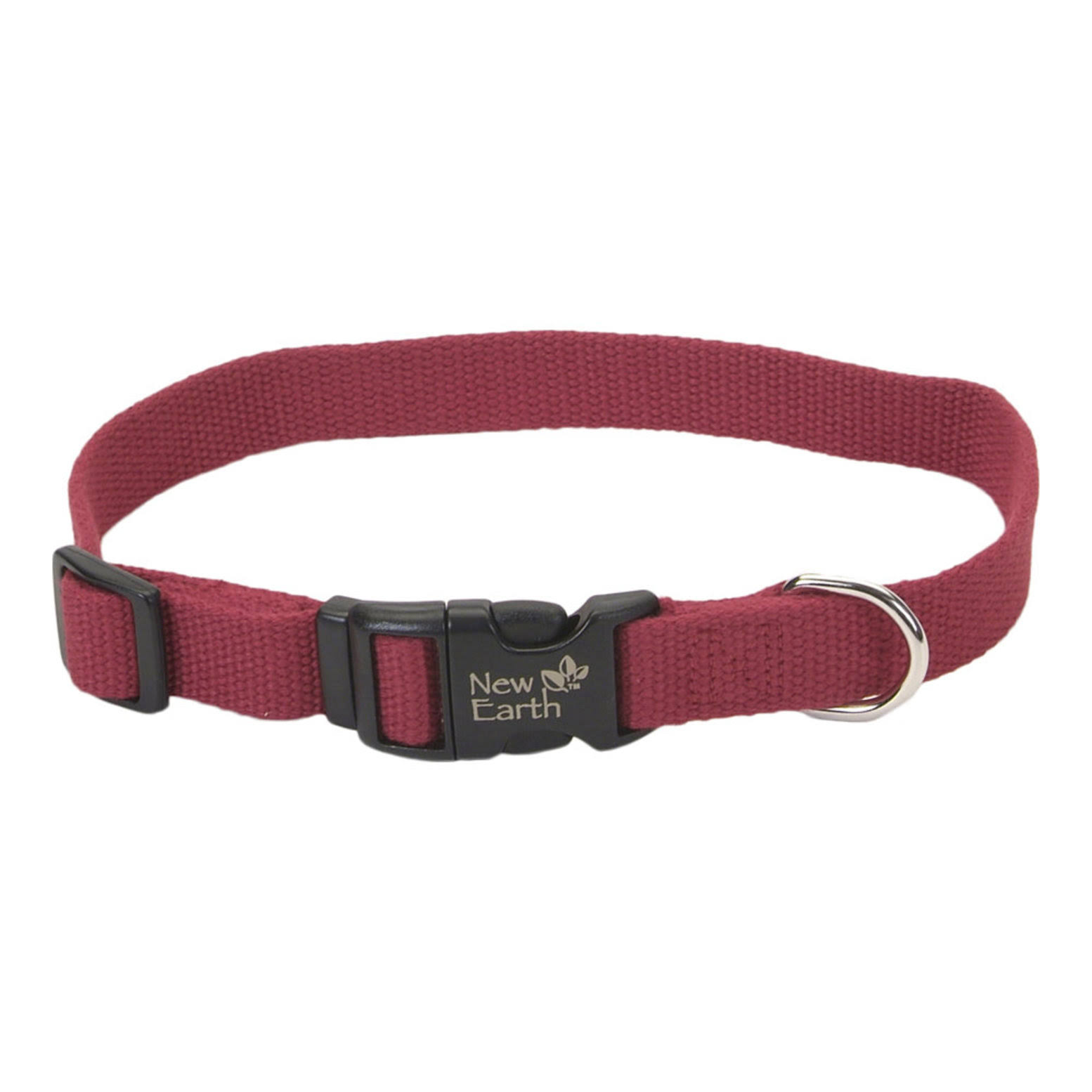 New Earth Soy Dog Collar - Cranberry