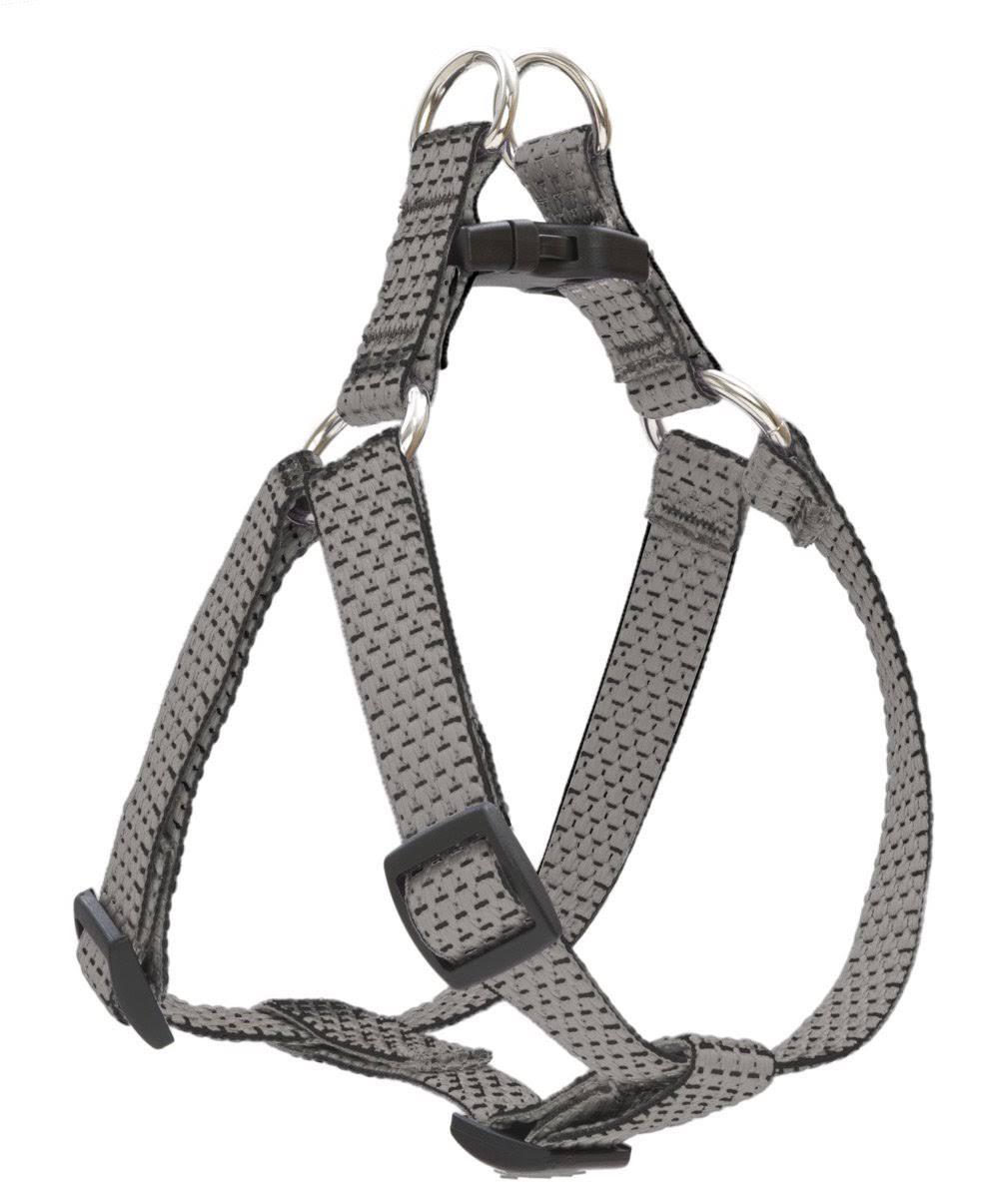 Lupine Eco Step in Small Dog Harness - Granite, 3/4" X 15-21"