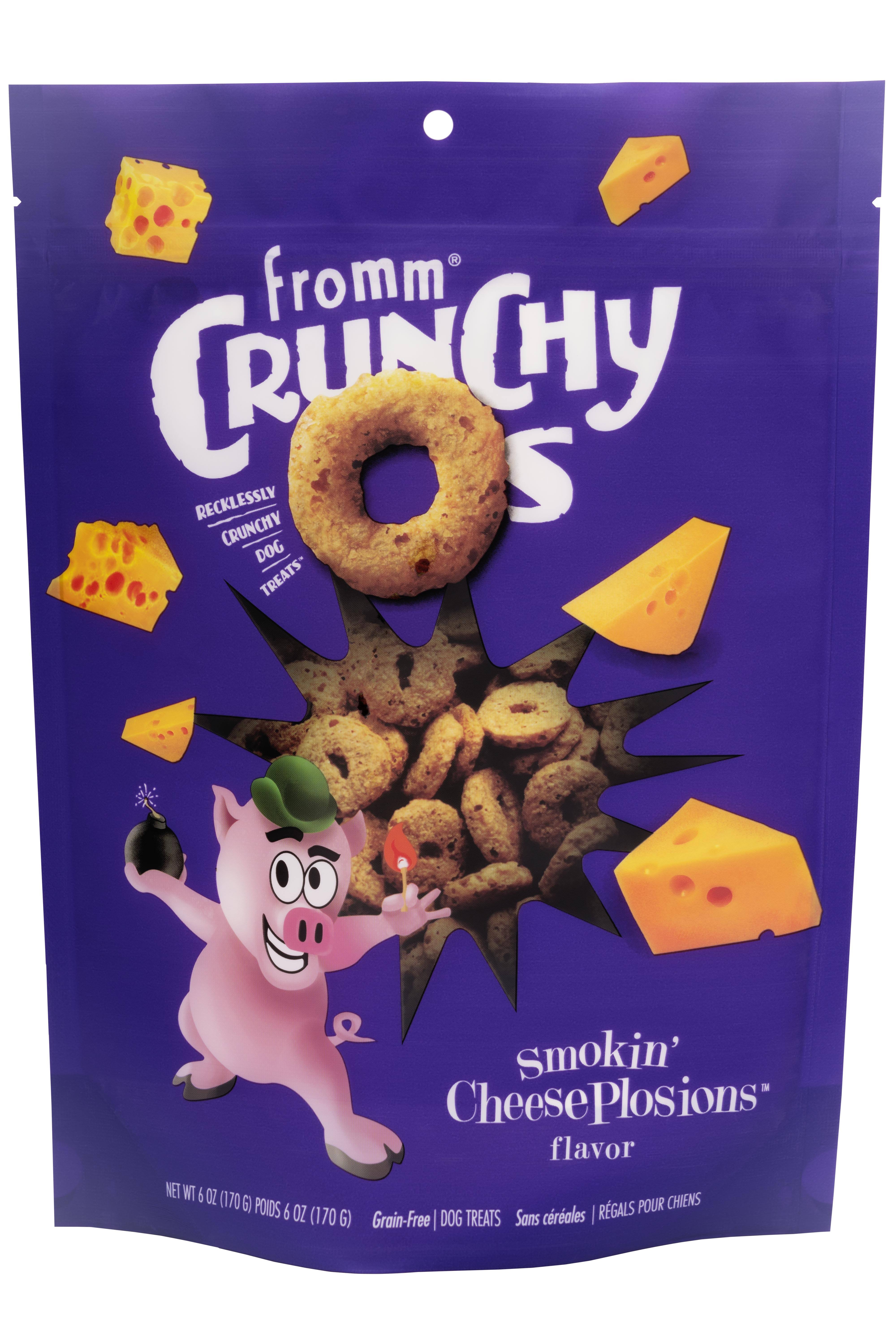 Fromm Dog Treats Crunchy O's | Smokin CheesePlosions (6 oz)