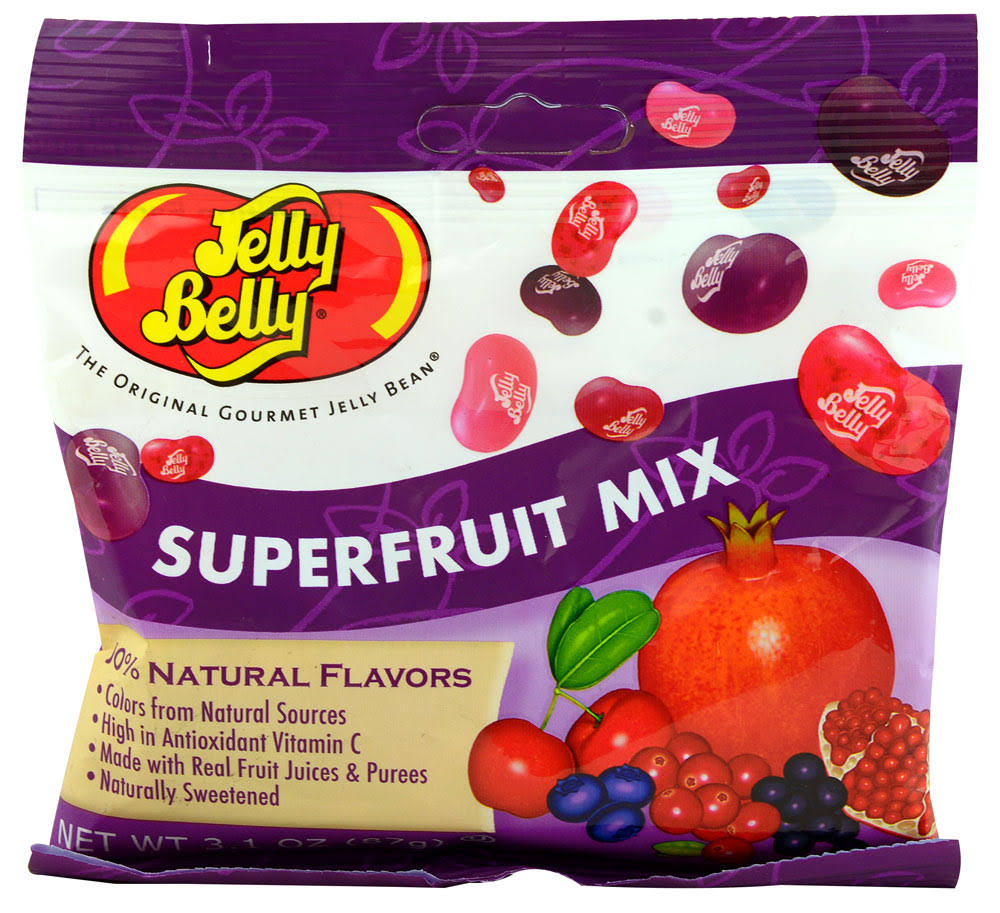 Jelly Belly Super Fruit Mix - 3.1oz