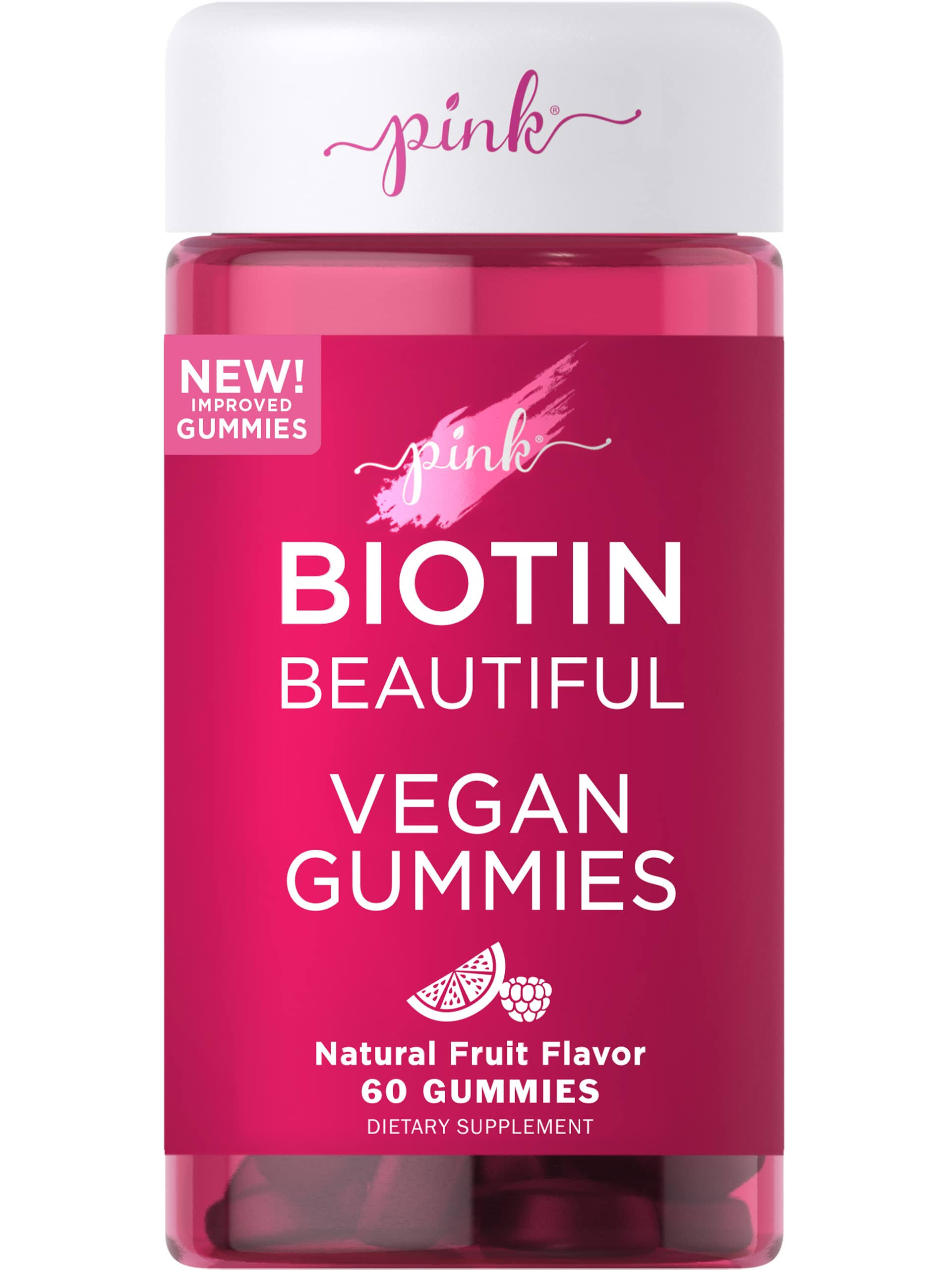 Pink Nutrition Biotin Beautiful Gummies 60's