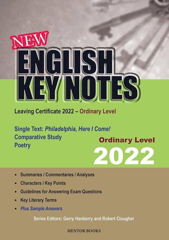 English Key Notes 2022 - Ordinary Level