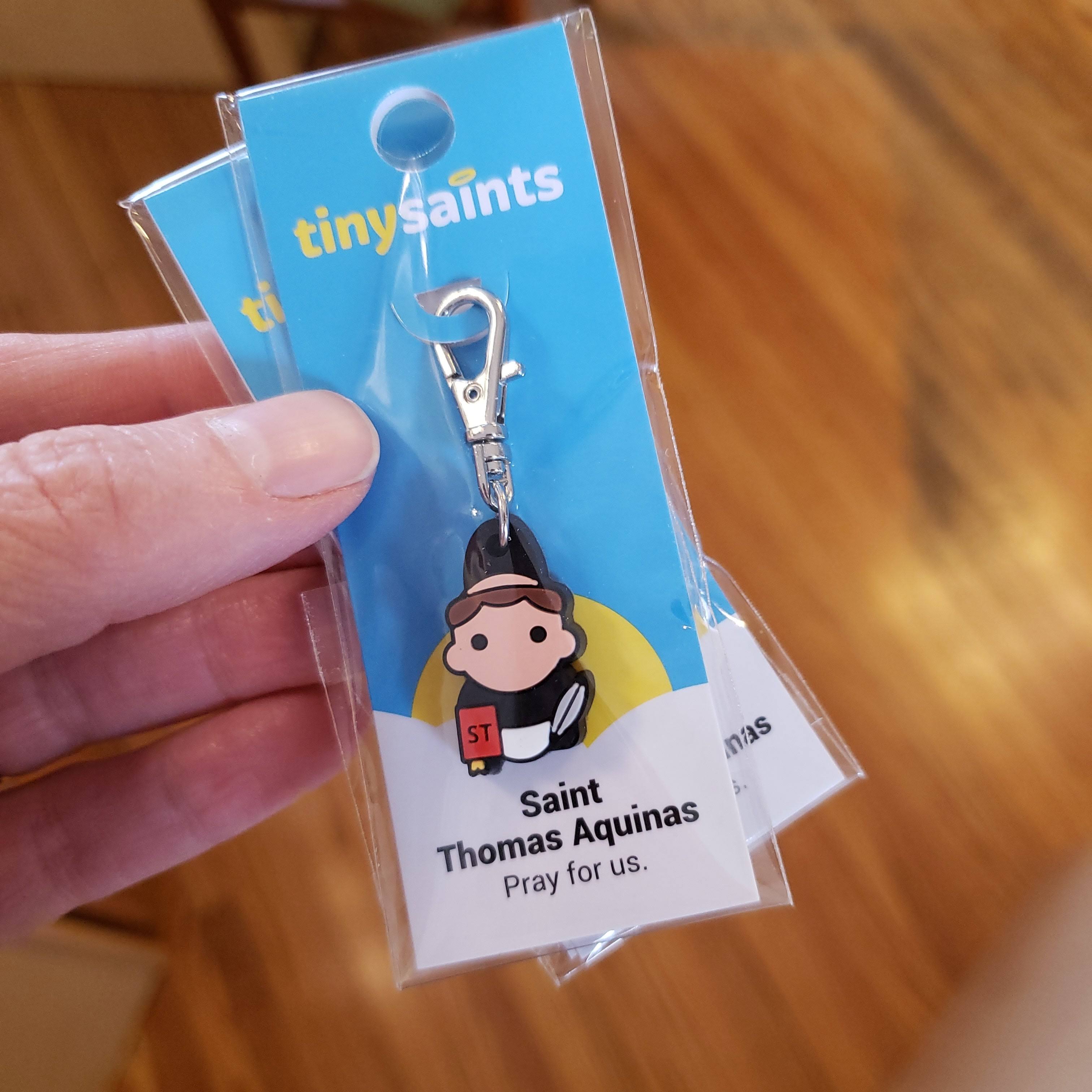 Tiny Saints Charms Thomas Aquinas