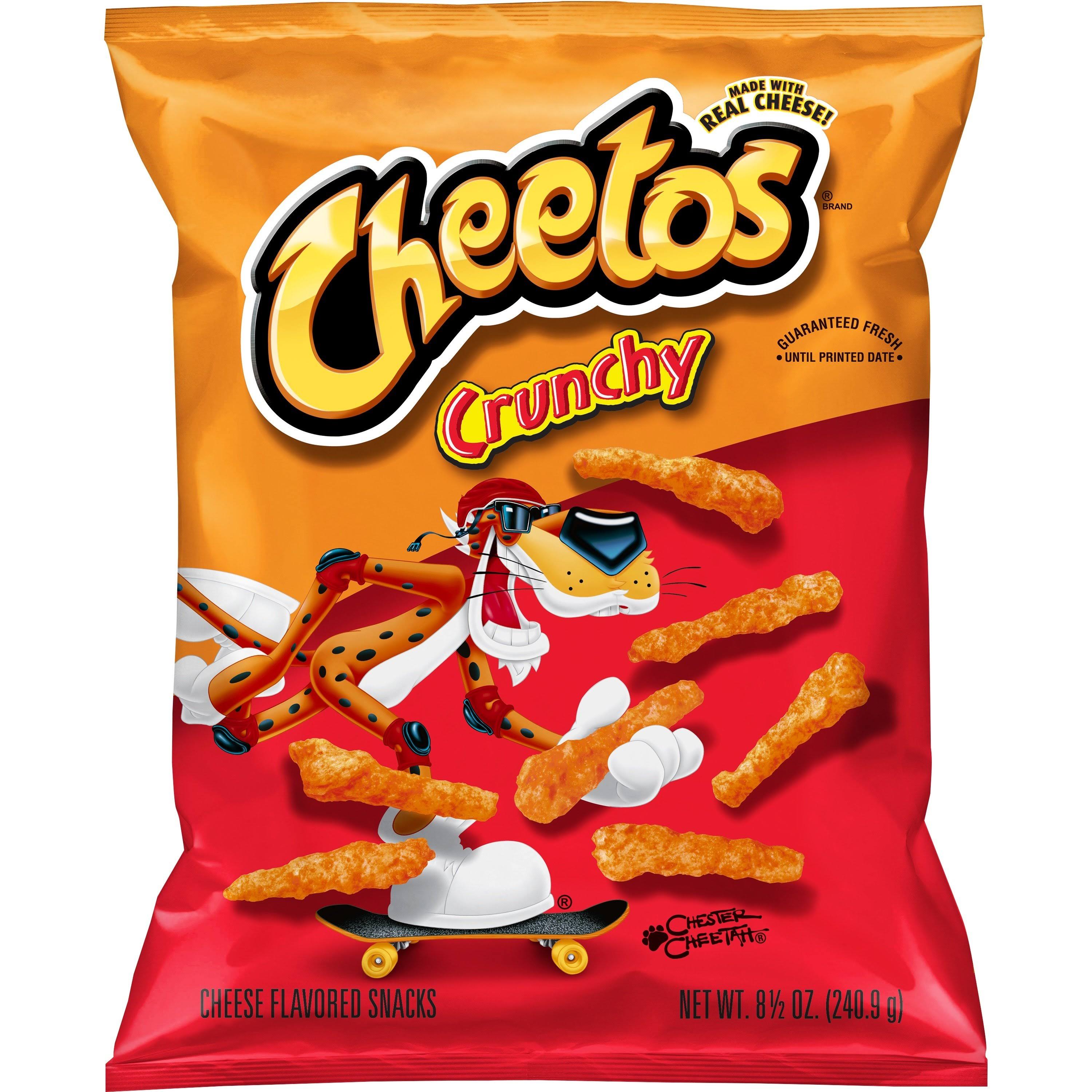 Cheetos Crunchy Snacks - Cheese, 8.5oz