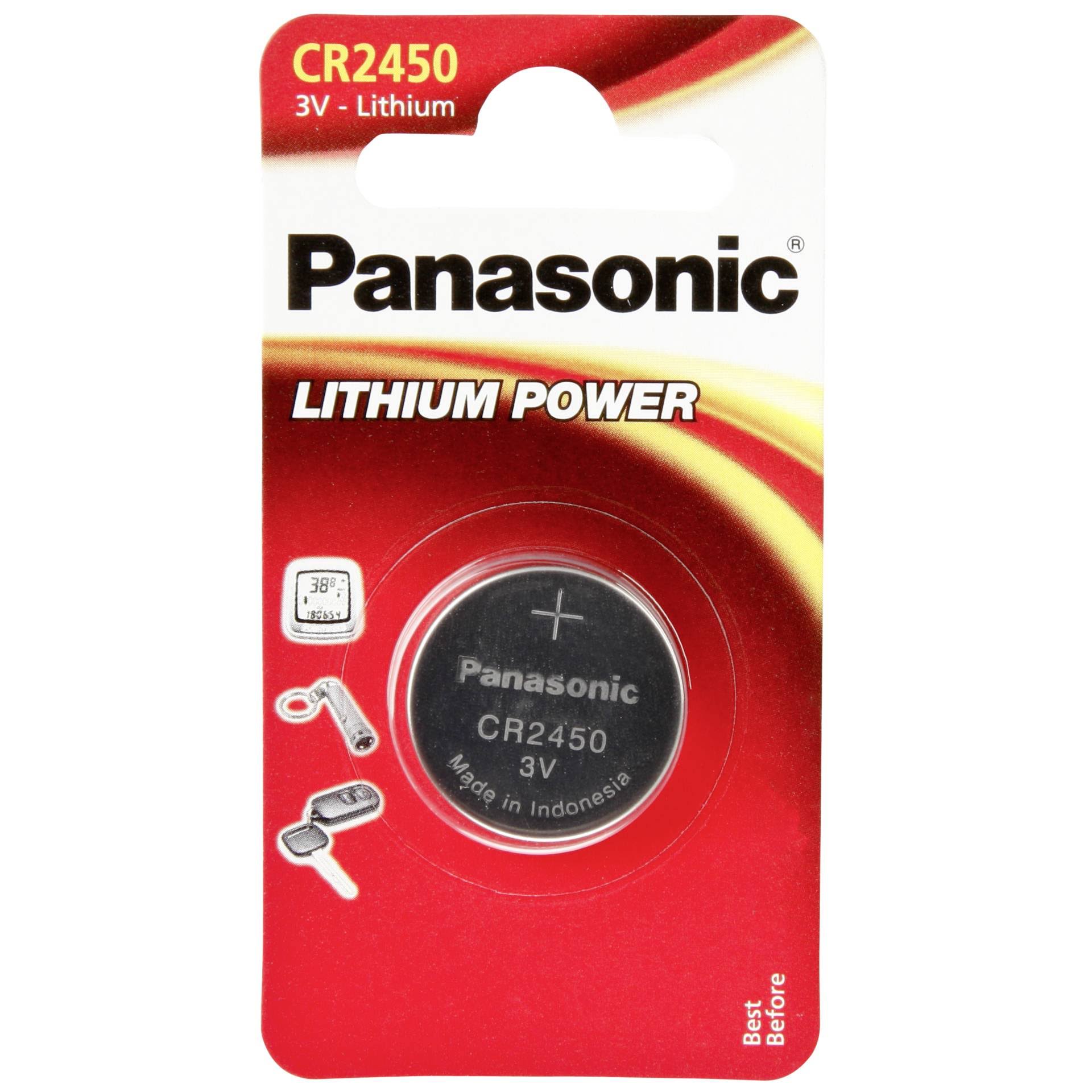 Panasonic Lithium Power CR2450 Battery