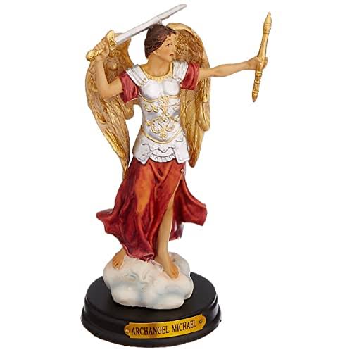 GSC Archangel Michael Holy Figurine Religious Decoration Statue - 5"