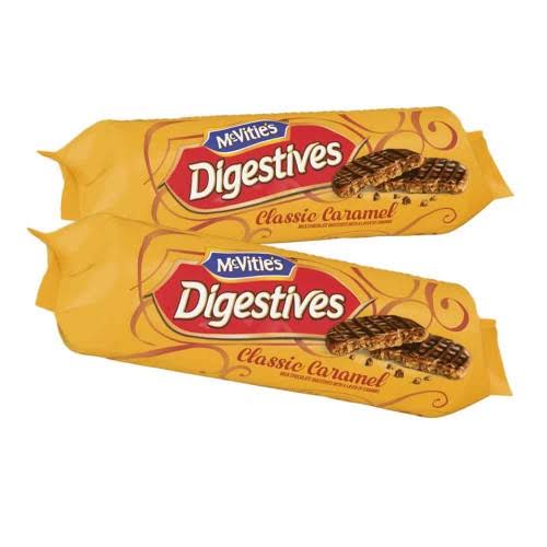 McVitie's Digestives Classic Caramel Biscuits - 267g